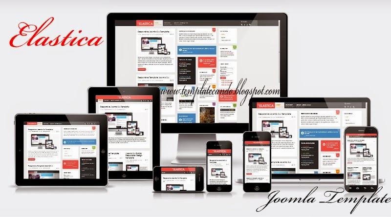 Elastica Responsive Joomla Template Free For Download