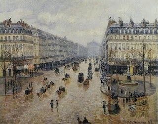 Avenue de l'Opera - Rain Effect, 1898