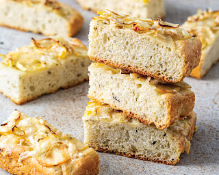 INTERNATIONAL:  BREAD OF THE WEEK 134 - Small Batch Potato and Leek Focaccia