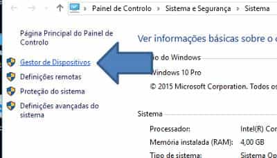 gestor gerenciador de dispositivos