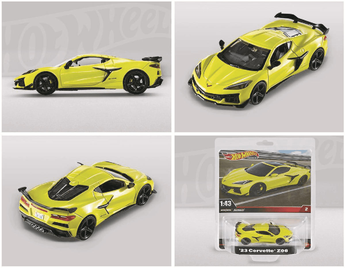 corvette 1:43 hot wheels