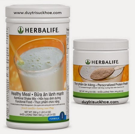 Tăng cân với hỗn hợp dinh dưỡng công thức 1 của Herbalife