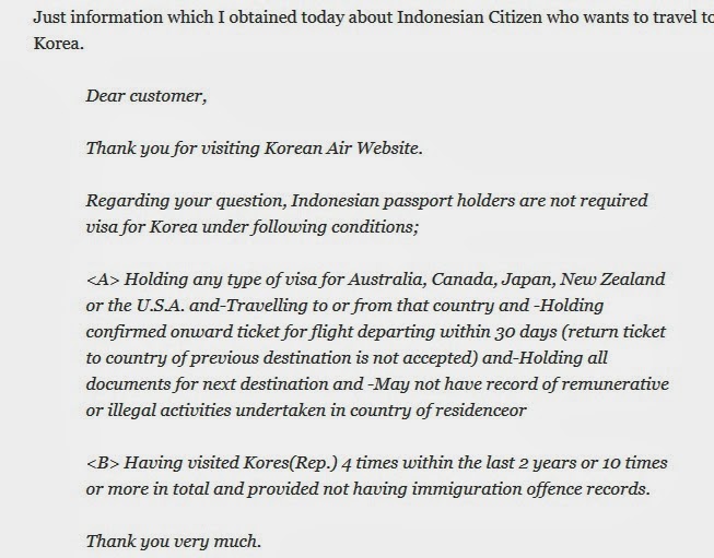 Visa Korea Ditolak? Eits, Jangan Sedih Dulu! ~ Meutia's Diary