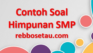 Contoh soal himpunan