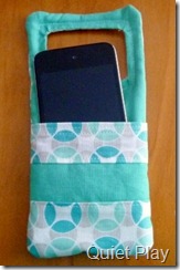 Ipod in the pouch