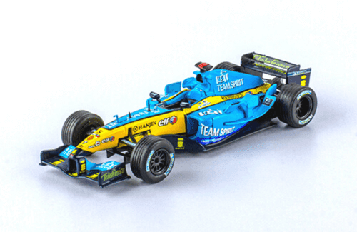 autos de carrera 1:43 el comercio, renault r25 1:43 fernando alonso