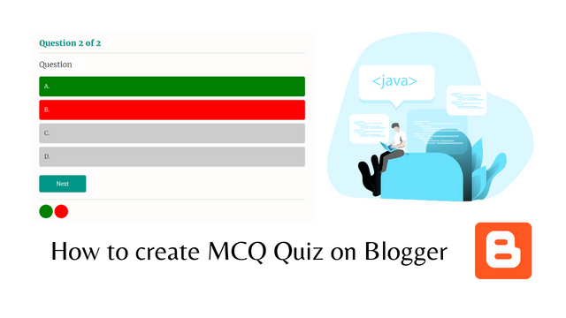 How to create MCQ Quiz on Blogger