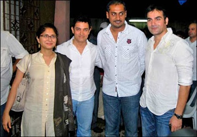 Bollywood celebrities attend the special screening of 'Dabangg'