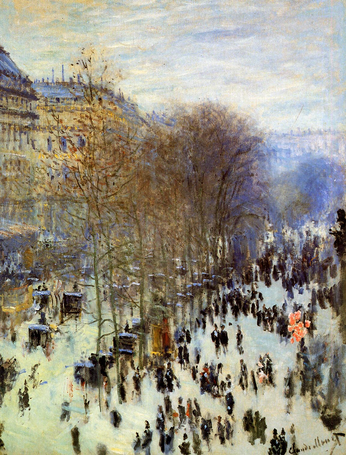 Claude Monet: Boulevard des Capucines, 1873-1874 