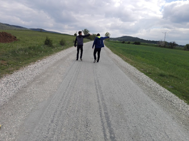 Harun İstenci Kastamonu'da yol boyunca...