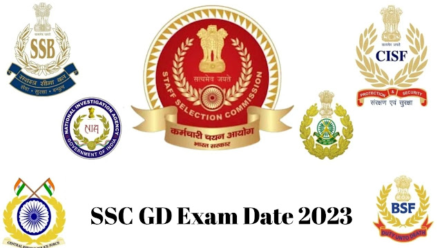 ssc gd exam date 2023