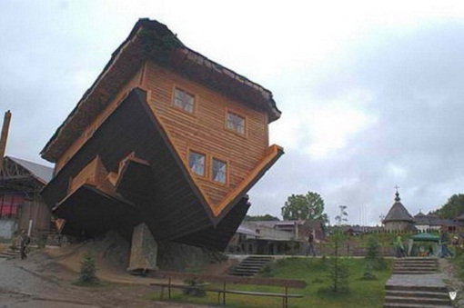 Unique Architecture Design Upside Down Home