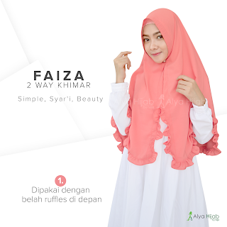 Khimar Terbaru - Faiza 2 WAY KHIMAR - Fashion Hijab