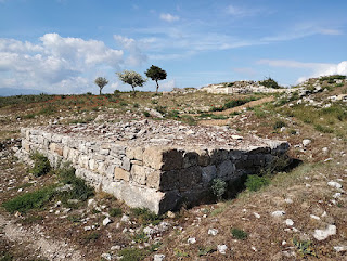 Lienzo de muralla hacia el noreste