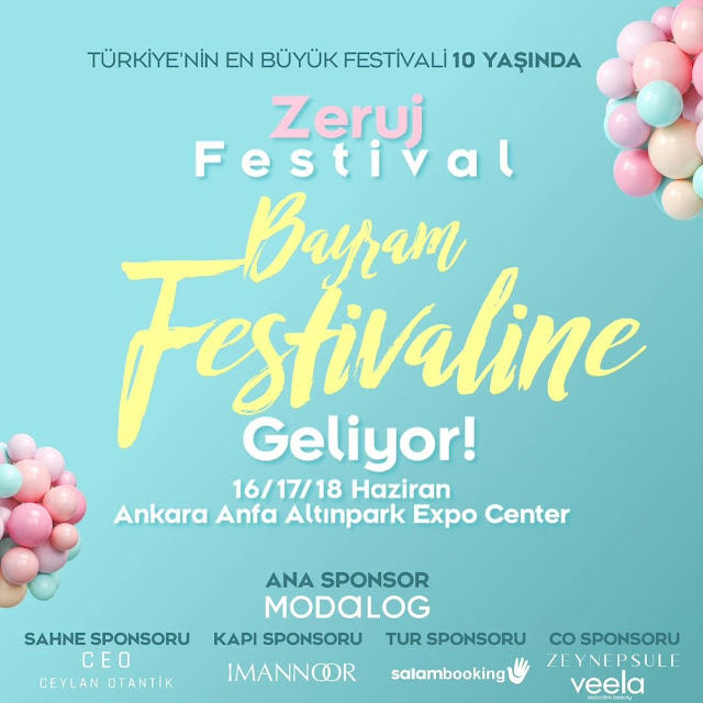 ZERUJ FESTİVAL Ankara 16-18 HAZİRAN 2023