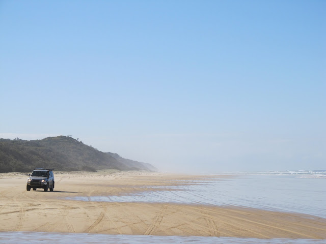 Los paseos en carros arenosos - Fraser Island