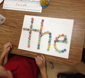 5 Sight Word Activities that are FUN: Fruit Loop Words