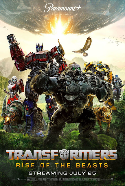 Transformers: Rise of the Beasts Paramount+ Poster