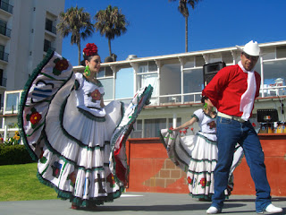 Traditional Mexican Dancers at Rosarito Beach Hotel Mexico