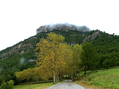 Els Cingles de Gallifa des del Pla de Cabanyelles