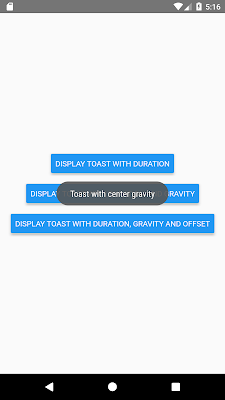 How to Show Toast Message in React Native for Android Only