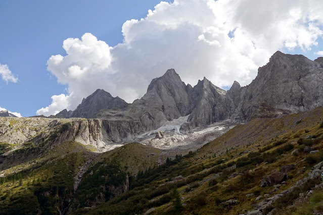 Crazy_Alpinist wspinanie na Piz Badile - Nordkante Filar Północny