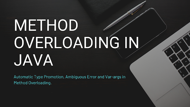 Method overloading in java