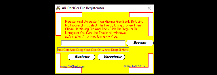 Ali-DaNGer File Registerator