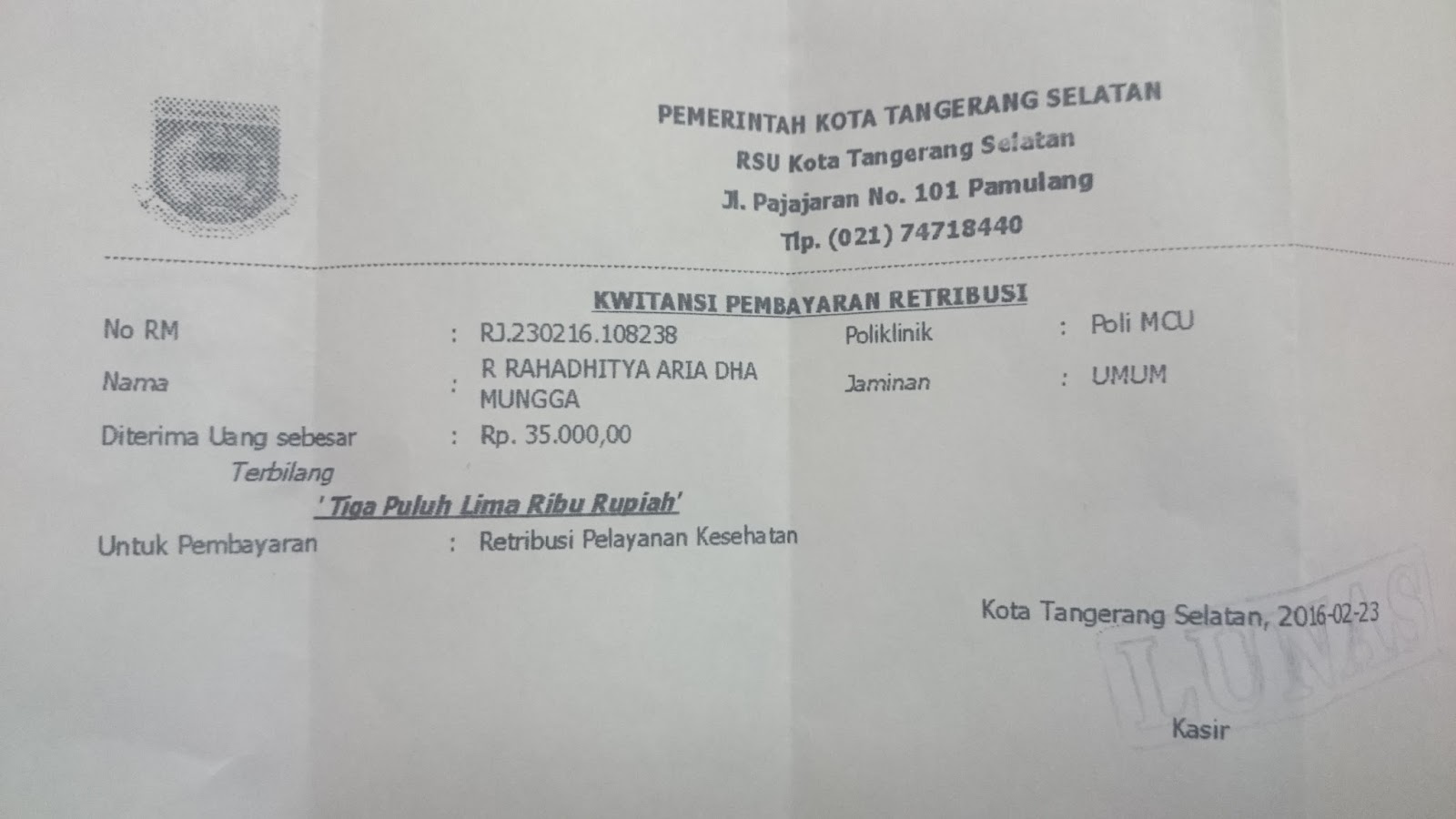 Contoh Surat Bebas Narkoba Dari Bnn