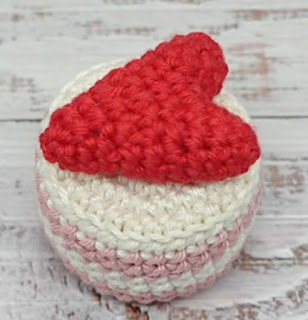 PATRON GRATIS GALLETA CORAZON AMIGURUMI 67370