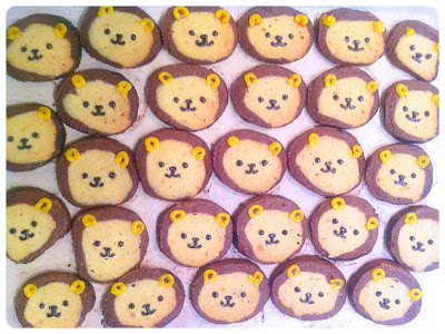 Cherie Kelly's Penguin, Lion and Panda Icebox Cookies