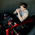 Man exercising at a gym