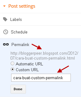 Fitur Blogger Custom Permalink Resmi Diluncurkan (update)