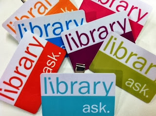 library staff badges