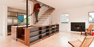 Picture of a Simple Stairs For Small House Design