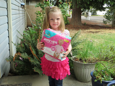 Potty Training With #PampersEasyUps Training Underwear 