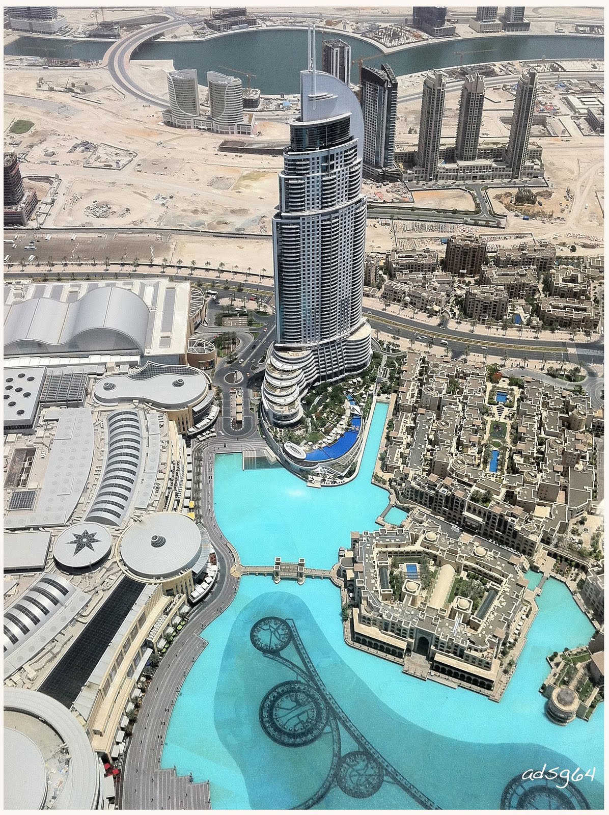 The Best Places to Visit on Planet Earth !: View from 124th floor, Burj