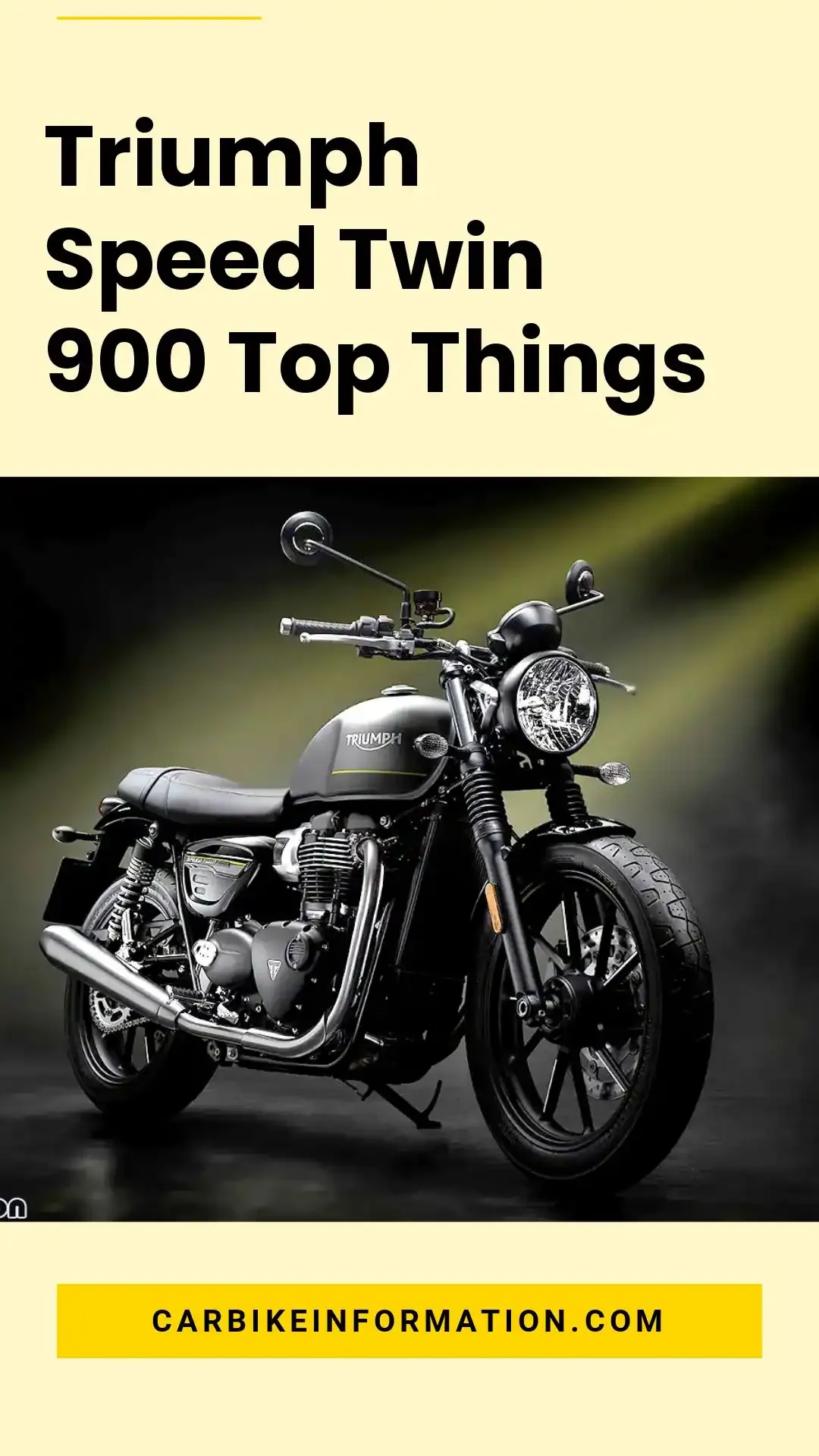 Triumph Speed Twin 900