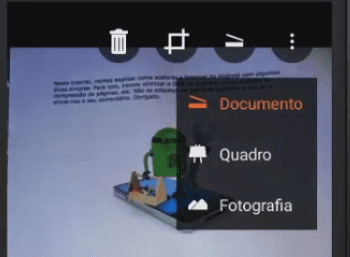 Como digitalizar documentos usando o Office Lens