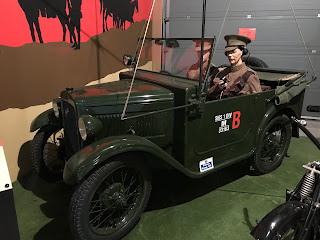 An Austin 7 wireless car