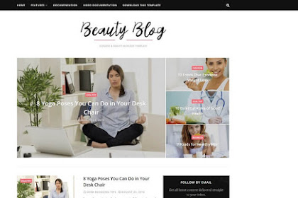 Beauty Weblog - Responsive Blogger Template
