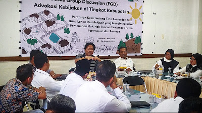 Echo Green Dorong Pemkab Lotim Terbitkan Surat Edaran Terkait Perdes Tata Ruang dan Tata Guna Lahan Desa Inklusif