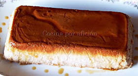 flan de castañas