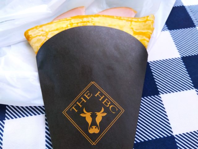 北海道バタークレープ　木更津店　ハムチーズ