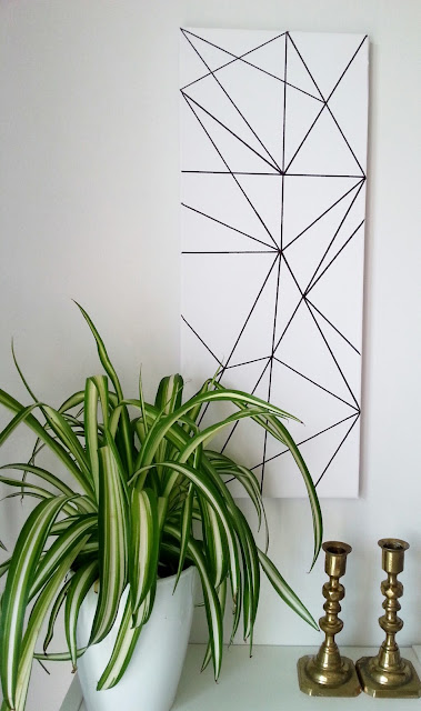 easiest diy geometric art