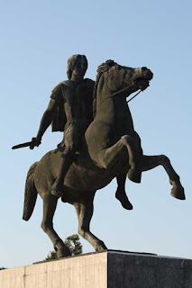 Alexander The Great Statue Thessaloninki.