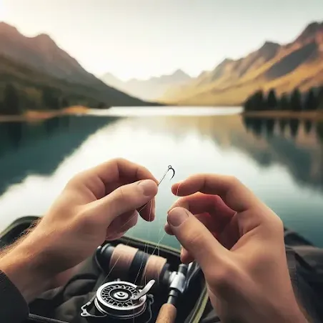 أقوى وأسهل عقدة للسنارة بدون حلقة