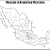 MAPA DE LA REPUBLICA MEXICANA
