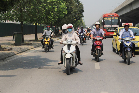 Nang nong dinh diem Hanoi va mien bac