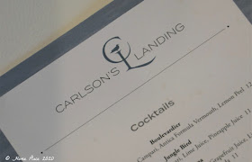 Carlson's Landing Cocktail Menu